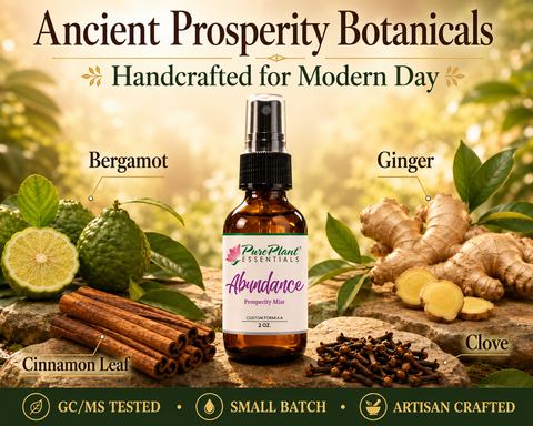 Abundance - Prosperity Mist for Wealth & Attraction - (Extra Strength 20% Dilution)-Aromatic Mist-PurePlant Essentials