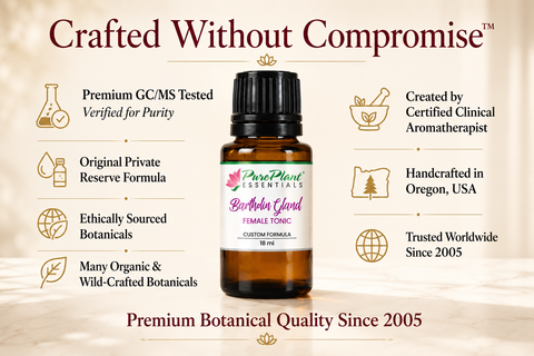 Bartholin Gland Female Tonic – 100% Pure Essential Oil Blend | 18ml-Essential Oil-PurePlant Essentials