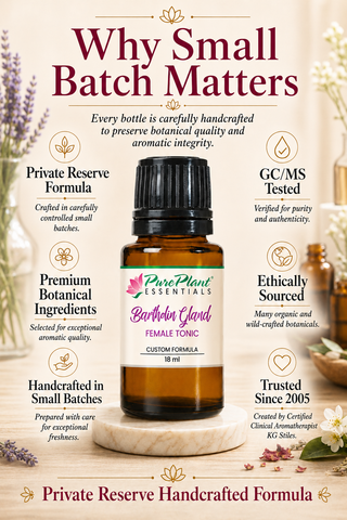 Bartholin Gland Female Tonic – 100% Pure Essential Oil Blend | 18ml-Essential Oil-PurePlant Essentials