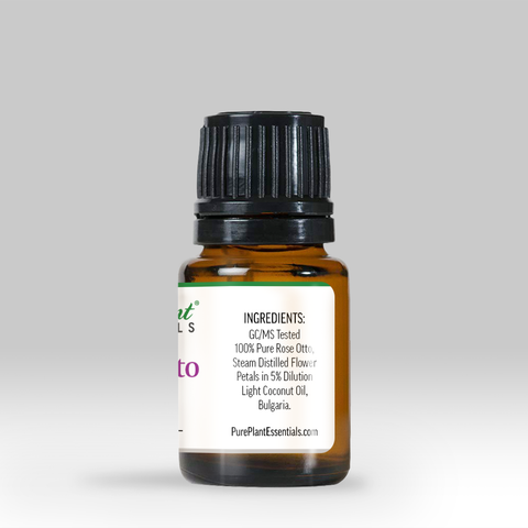 Rose Otto Essential Oil, Rosa x damascena - Bulgaria - Private Reserve Standard, GC/MS Tested-Single Pure Essential Oil-PurePlant Essentials
