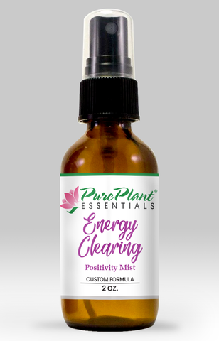 Energy Clearing - Positivity Mist - (Extra Strength 20% Dilution)-Aromatic Mist-PurePlant Essentials
