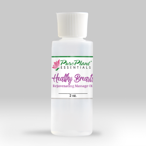Breast Massage Oil Healthy Breasts | 2oz - Ready-to-Use-Dilution-Essential Oil Dilution-PurePlant Essentials