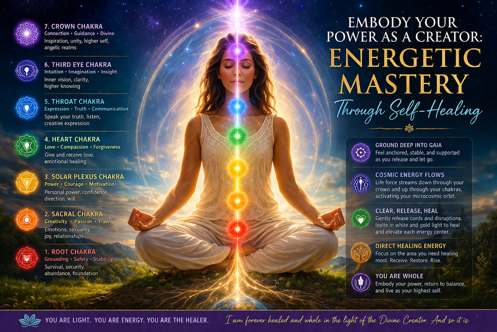 Self-Healing & Energetic Mastery: Reclaim Your Inner Power