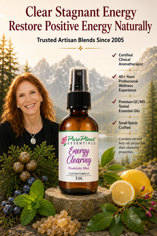 Energy Clearing - Positivity Mist - (Extra Strength 20% Dilution)-Aromatic Mist-PurePlant Essentials