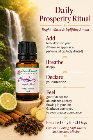 Abundance Prosperity - Wealth & Attraction Blend-Essential Oil-PurePlant Essentials