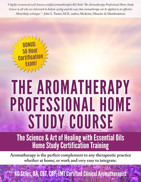 Aromatherapy Home Study Certification Course – 50-Hour NAHA CE Credits-Consulting & Tutorial Programs-PurePlant Essentials