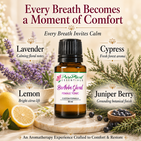 Bartholin Gland Female Tonic – 100% Pure Essential Oil Blend | 18ml-Essential Oil-PurePlant Essentials