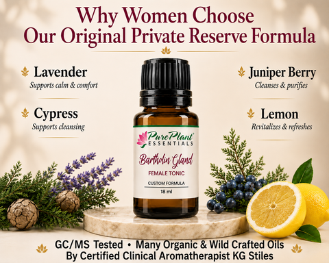 Bartholin Gland Female Tonic – 100% Pure Essential Oil Blend | 18ml-Essential Oil-PurePlant Essentials