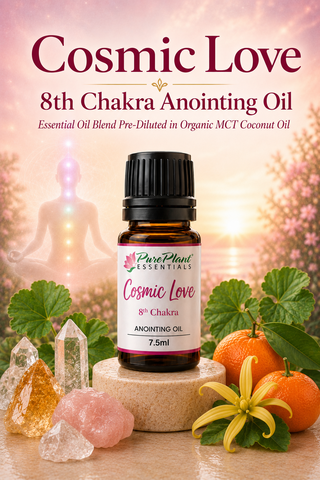 Cosmic Love - 8th Chakra - Anointing Oil-Essential Oil Dilution-PurePlant Essentials