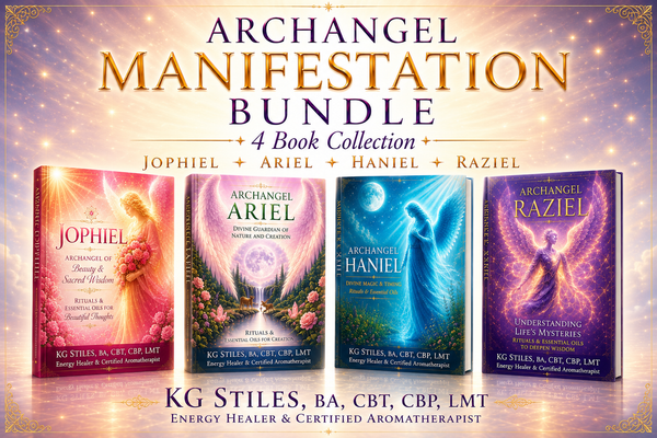 Archangels Manifestation Bundle - 4 Book Collection - Jophiel ✦ Ariel ✦ Haniel ✦ Raziel - By KG Stiles-ebook-PurePlant Essentials