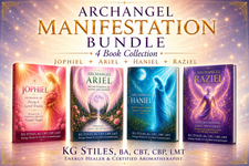 Archangels Manifestation Bundle - 4 Book Collection - Jophiel ✦ Ariel ✦ Haniel ✦ Raziel - By KG Stiles-ebook-PurePlant Essentials